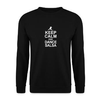 SALSA - Sweat-shirt Unisexe - noir - Devant - Alina (178cm) & Michal (187cm)