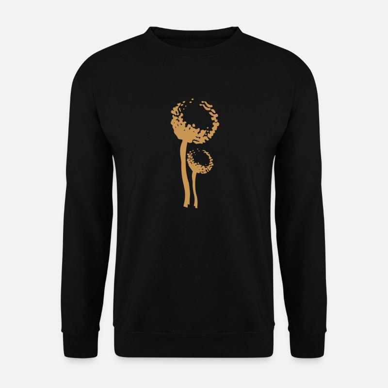 Pusteblumen, Löwenzahn - Unisex Pullover - Schwarz