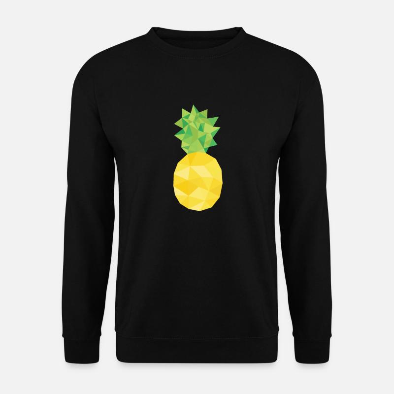 Ananas - Unisex Pullover - Schwarz