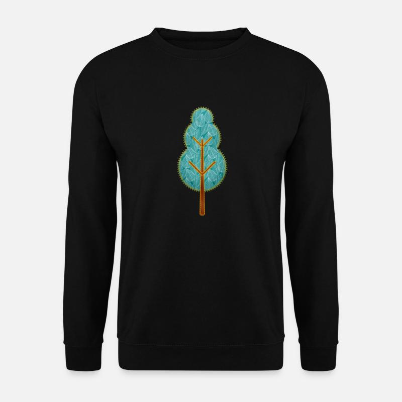 tree - Unisex Sweatshirt - black