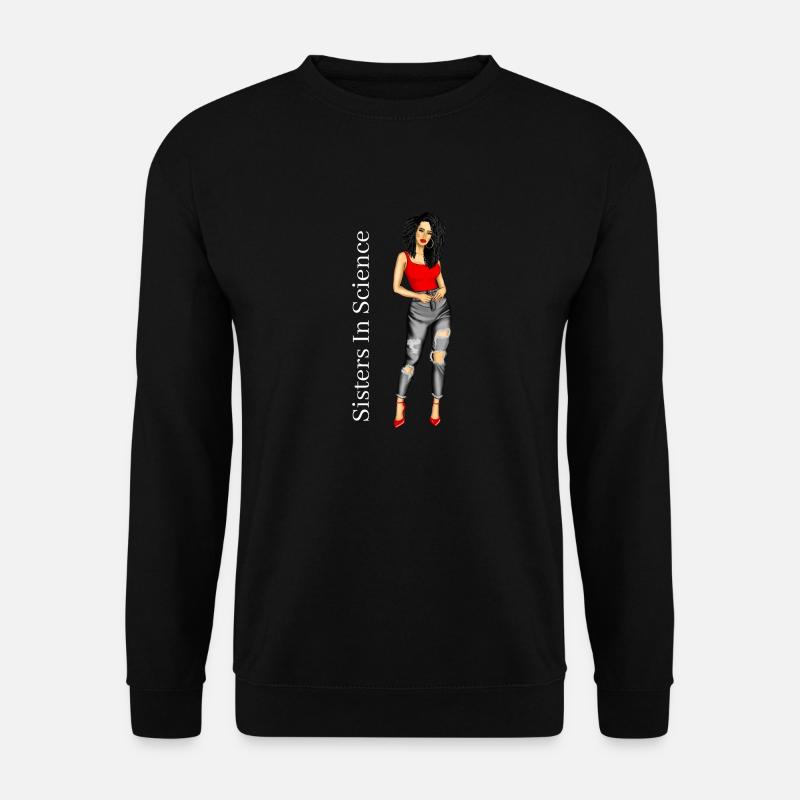 Sisters In Science - Unisex Pullover - Schwarz