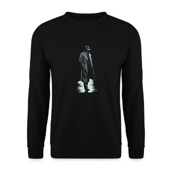MYSTERY SOLVER - Unisex Sweatshirt - black - Front - Alina (178cm) & Michal (187cm)