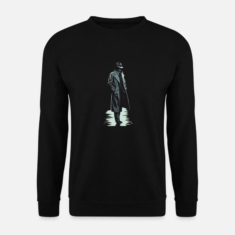 RÄTSELLÖSER - Unisex Pullover - Schwarz