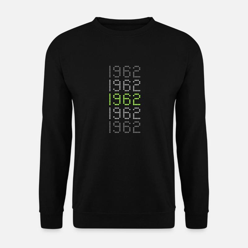 1962 1962 - Unisex Pullover - Schwarz