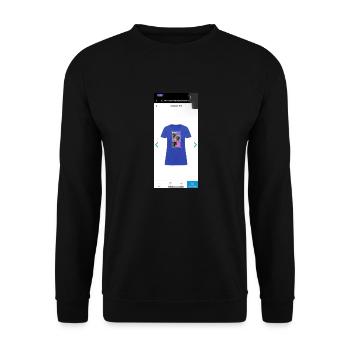 Screenshot 22.12.2024 um 17.37 Uhr JPEG - Unisex Pullover - Schwarz - Vorne - Alina (178cm) & Michal (187cm)