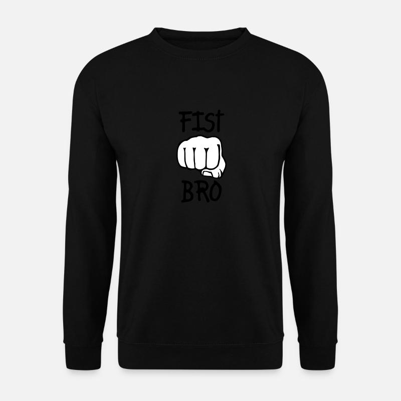 fist bro 2c - Unisex Pullover - Schwarz