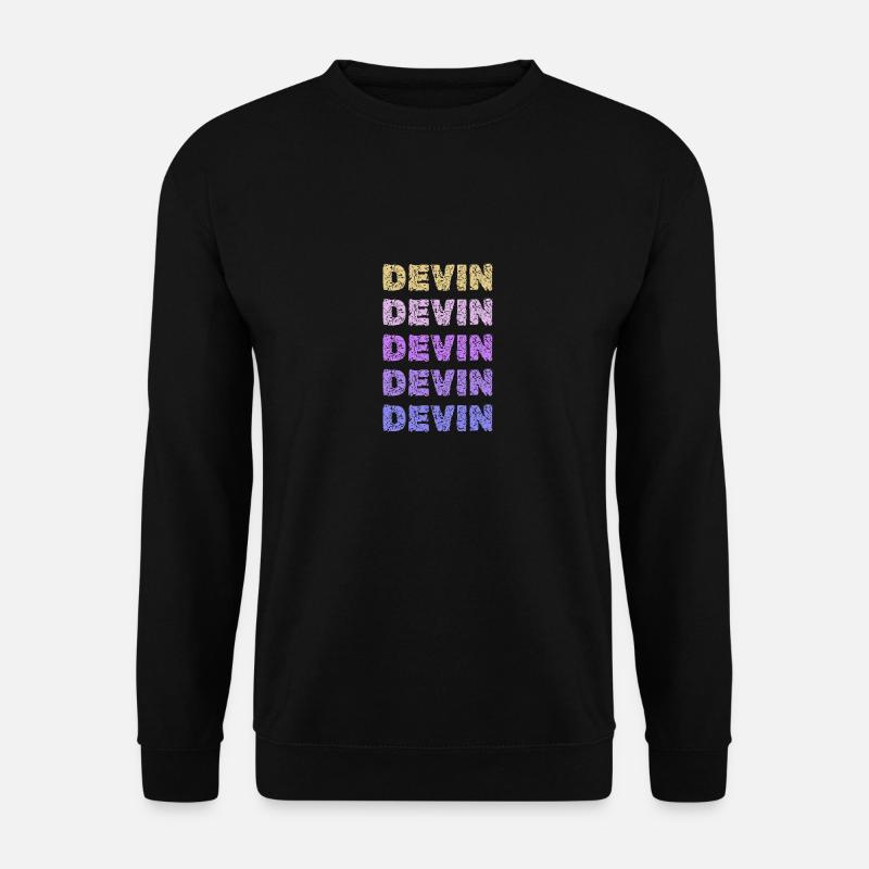 Devin as Devin - Unisex Sweatshirt - black