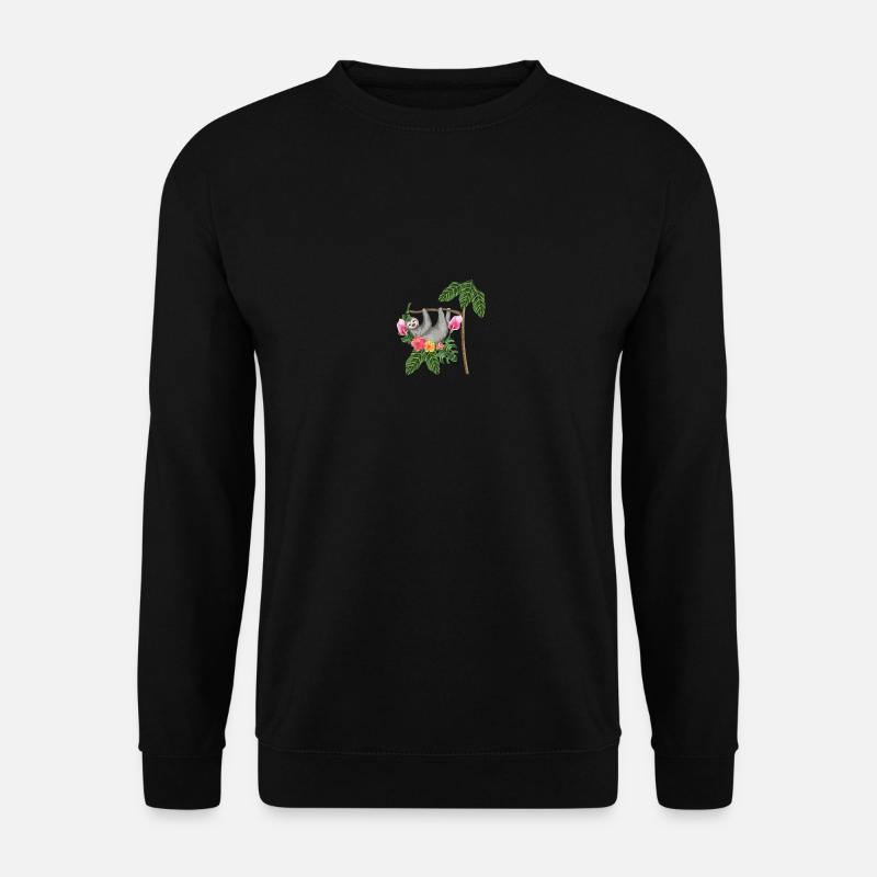 Faultier - Unisex Pullover - Schwarz