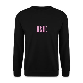 Soyez vous-même - Sweat-shirt Unisexe - noir - Devant - Alina (178cm) & Michal (187cm)