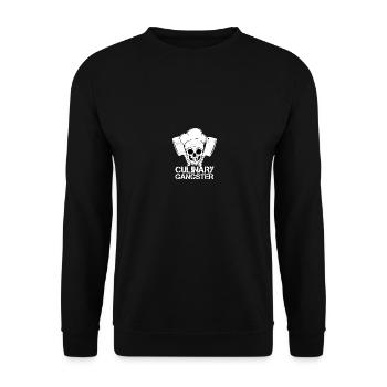 Koch Köchin Kochen Restaurant Kochkunst - Unisex Pullover - Schwarz - Vorne - Alina (178cm) & Michal (187cm)