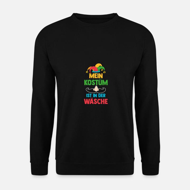 Costume de carnaval Carnaval - Sweat-shirt Unisexe - noir