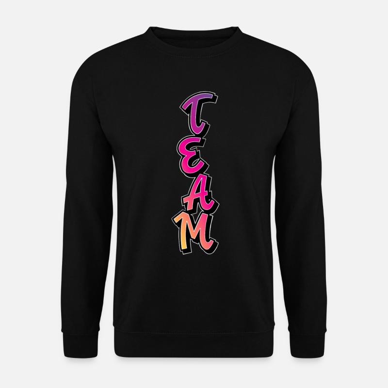 Team - Unisex Pullover - Schwarz
