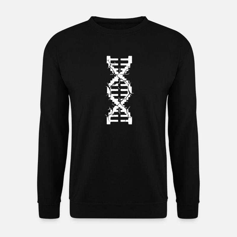 Destroyed DNA Helix Mutation - Unisex Sweatshirt - black