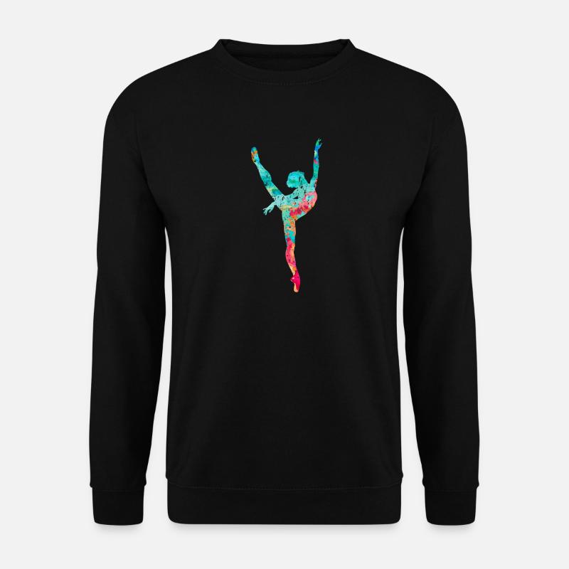Tänzerin PopArt - Unisex Pullover - Schwarz