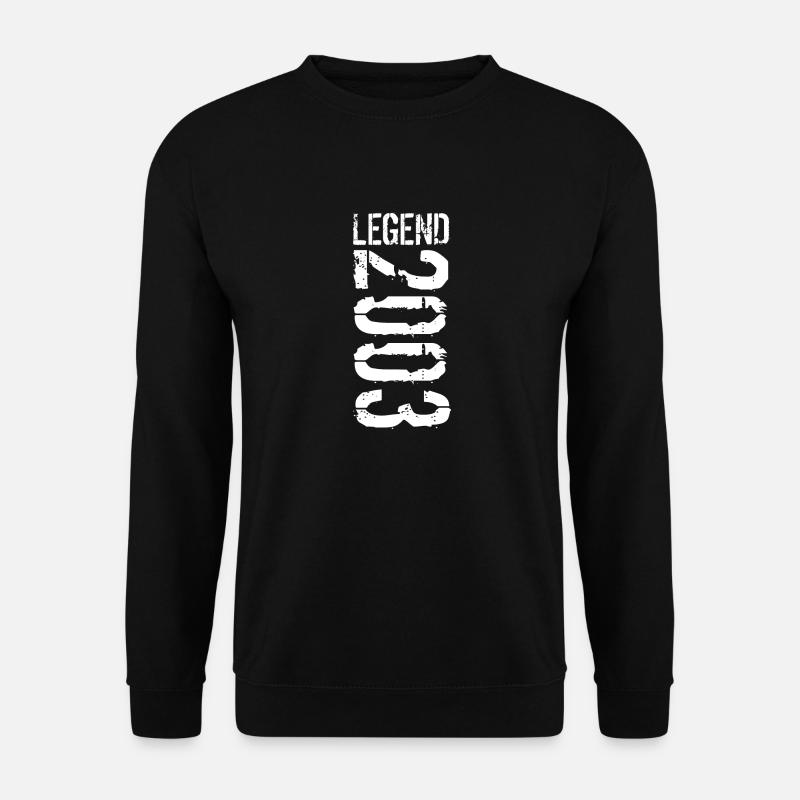 Legend 2003 white - Unisex Pullover - Schwarz