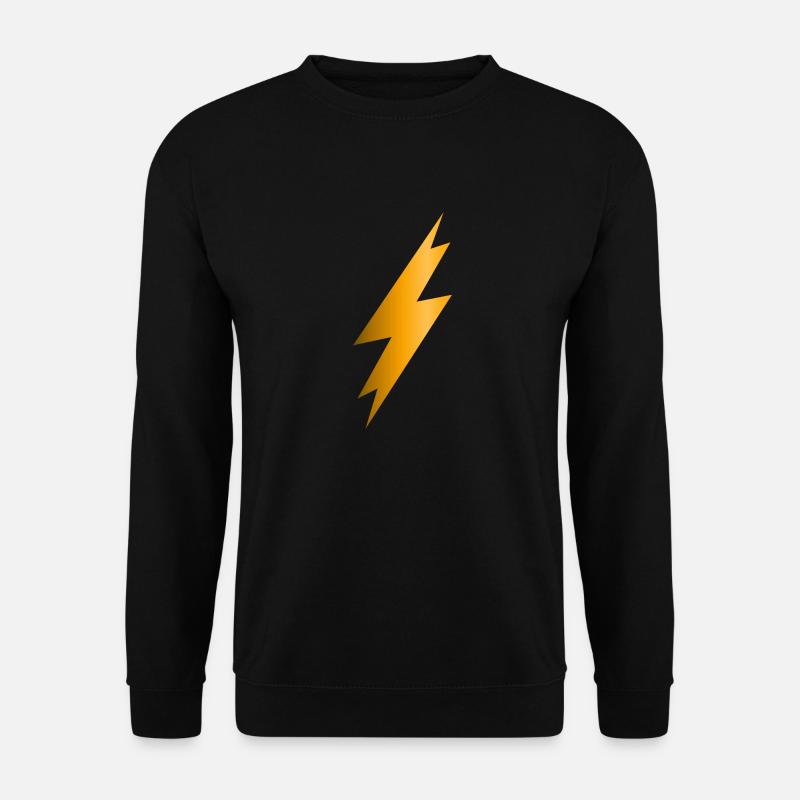 Blitzschlag - Unisex Pullover - Schwarz