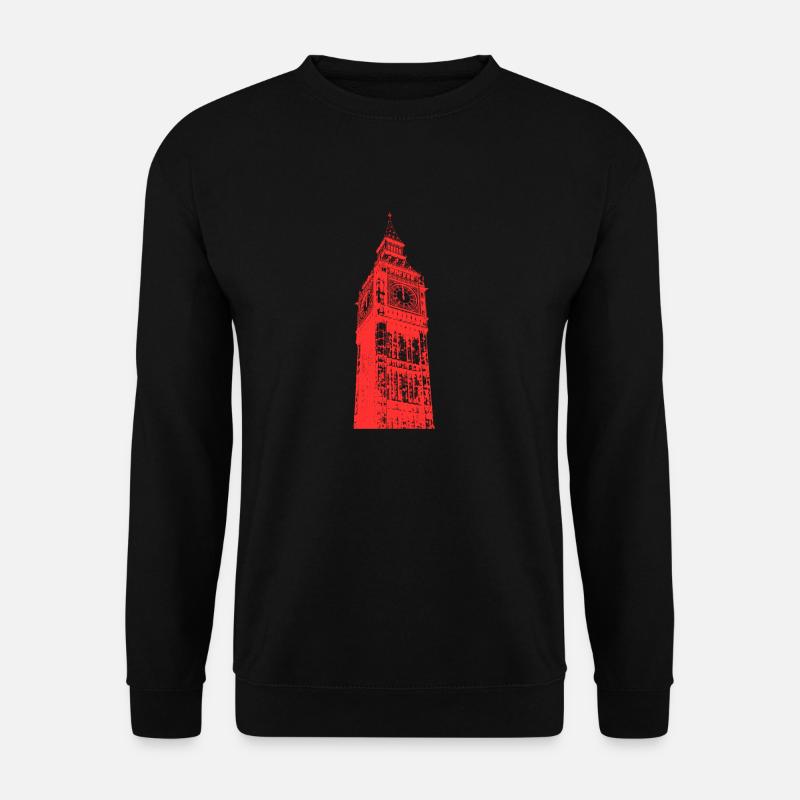 London - Unisex Pullover - Schwarz