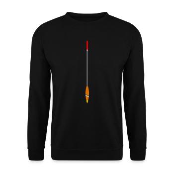 Waggler Pose - Unisex Pullover - Schwarz - Vorne - Alina (178cm) & Michal (187cm)