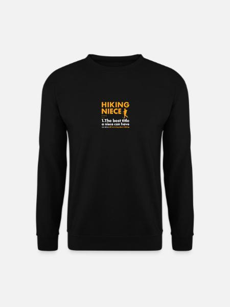 Hiker Niece Definition Hiking - Unisex Sweatshirt - black