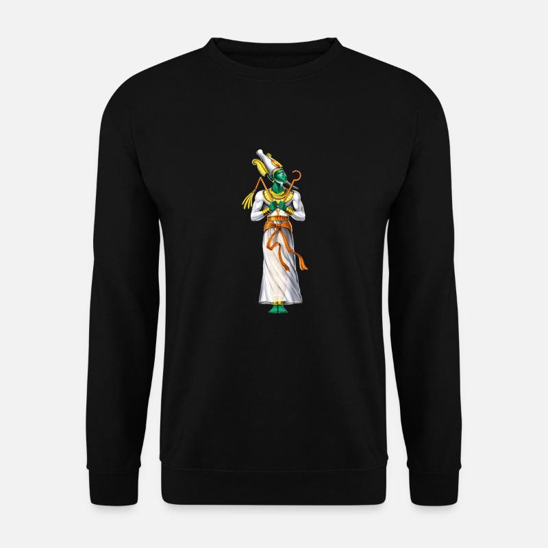 Dieu égyptien Osiris - Sweat-shirt Unisexe - noir