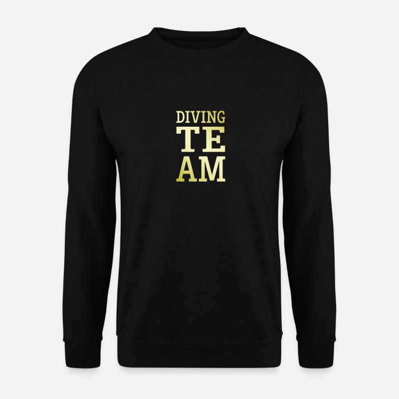 Diving Team - Unisex Sweatshirt - black