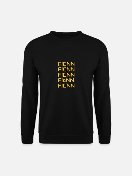 First name Fionn - Unisex Sweatshirt - black