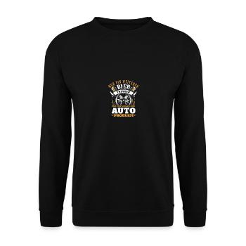 Nur ein weiterer Bier trinker mit Auto Problem - Unisex Pullover - Schwarz - Vorne - Alina (178cm) & Michal (187cm)