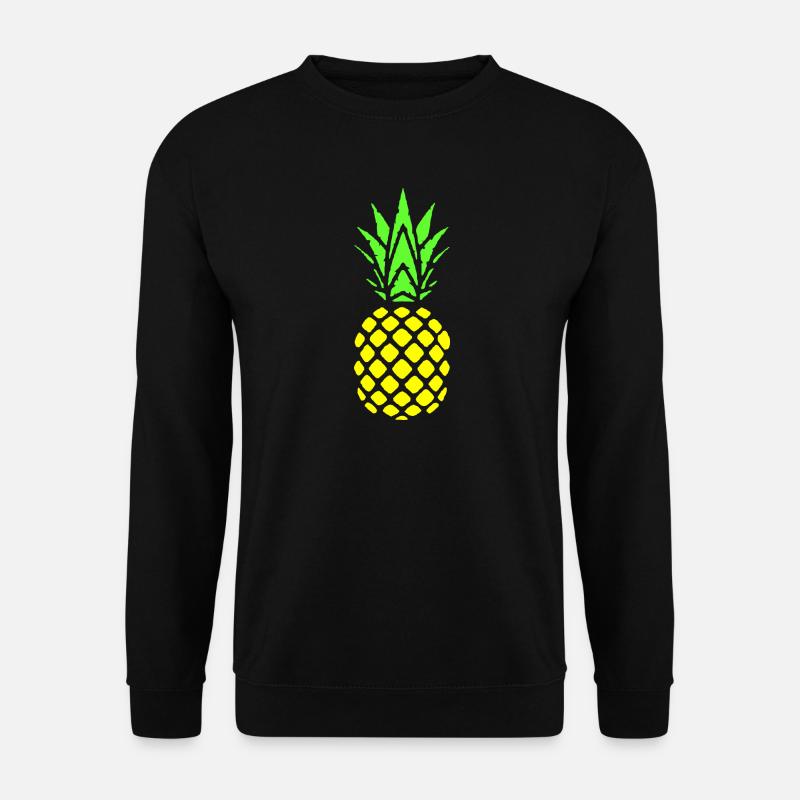 Ananas - Unisex Pullover - Schwarz