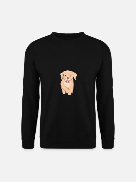 Golden Retriever Dog - Unisex Sweatshirt - black