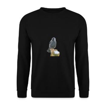Dohle - Unisex Pullover - Schwarz - Vorne - Alina (178cm) & Michal (187cm)