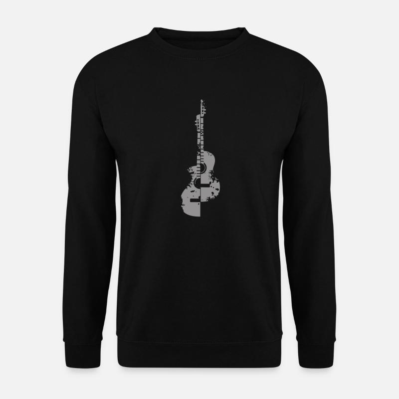 Gitarre Gitarrist Guitar Player - Unisex Pullover - Schwarz