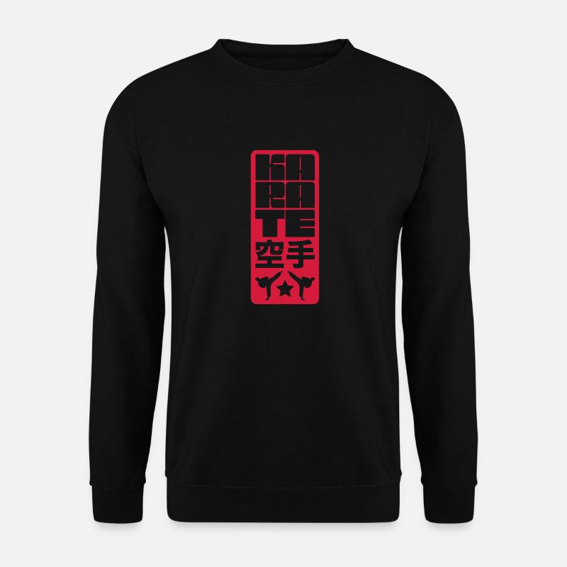Karate - Unisex Pullover - Schwarz