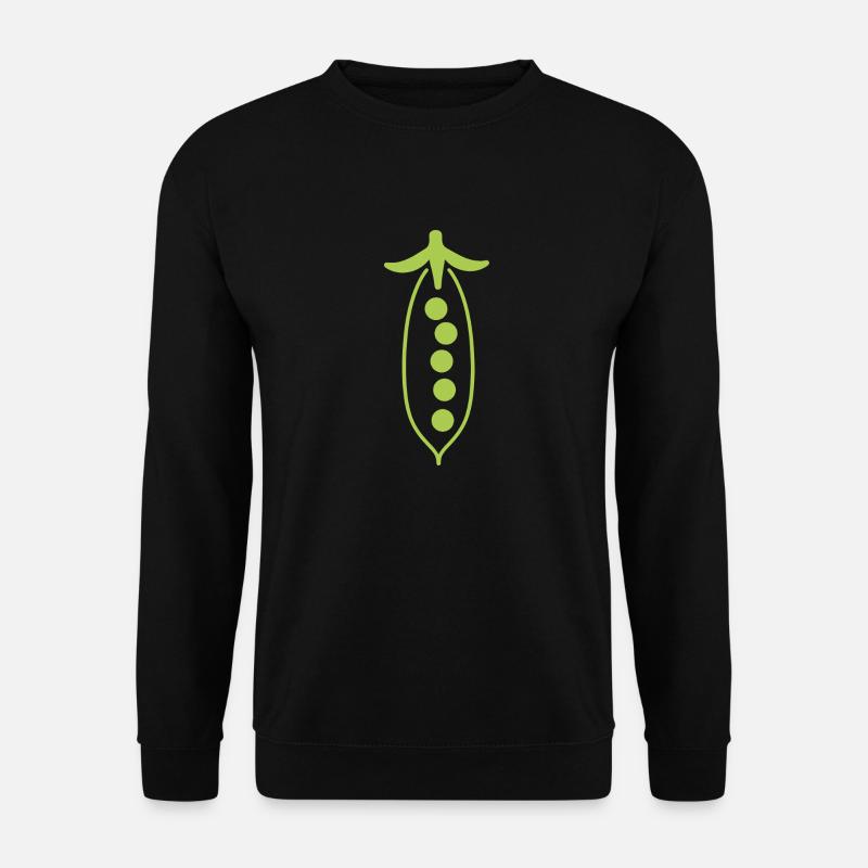pea - Unisex Sweatshirt - black