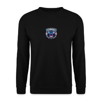 Gaming Zone - Controller Illustration - Unisex Pullover - Schwarz - Vorne - Alina (178cm) & Michal (187cm)