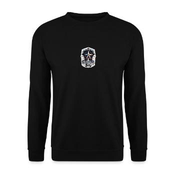 Rêvez grand - Illustration d’étoile filante - Sweat-shirt Unisexe - noir - Devant - Alina (178cm) & Michal (187cm)