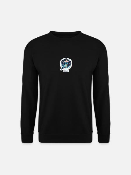 Dream Big - Sternschnuppe Illustration - Unisex Pullover - Schwarz