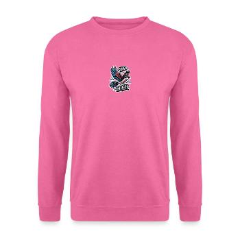 Soar High - bird illustration - Unisex Sweatshirt - pink - Front