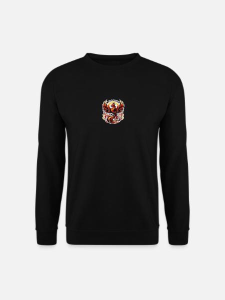 Rise Again - Phoenix Illustration - Unisex Sweatshirt - black