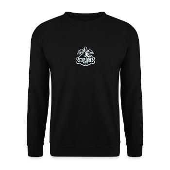 En savoir plus - Wanderer - Sweat-shirt Unisexe - noir - Devant - Alina (178cm) & Michal (187cm)