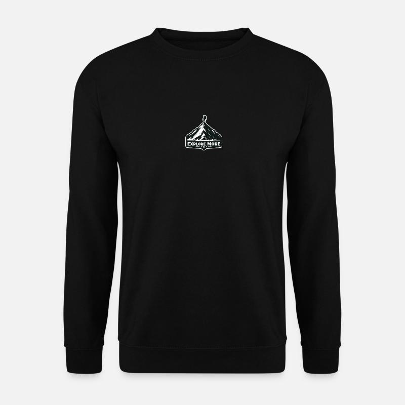 En savoir plus - Wanderer - Sweat-shirt Unisexe - noir