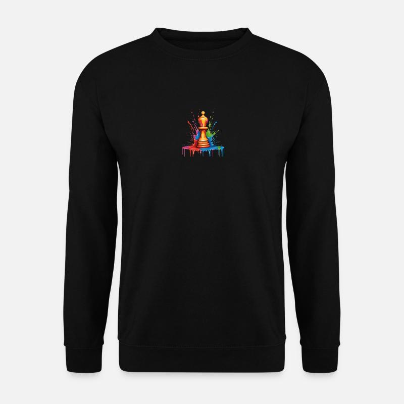 Bishop, Chess, Horse - Unisex Sweatshirt - black
