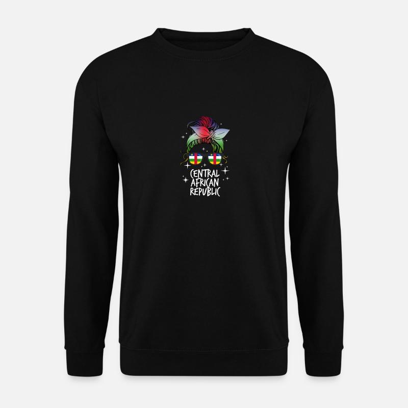 Central African Republic - Unisex Sweatshirt - black