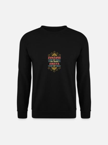 Lebenspartnerin Amaya - Unisex Pullover - Schwarz