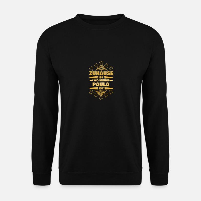 Paula - Unisex Pullover - Schwarz