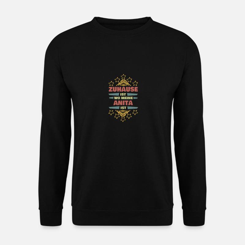 Anita als Lebenspartnerin - Unisex Pullover - Schwarz