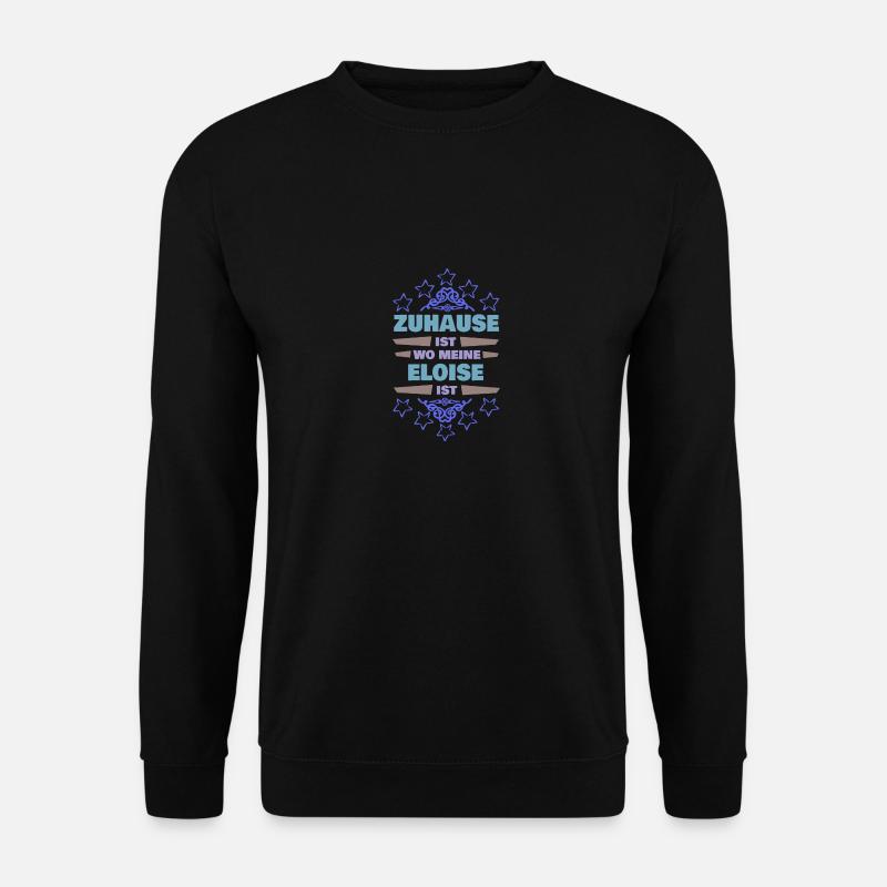 First name Eloise - Unisex Sweatshirt - black