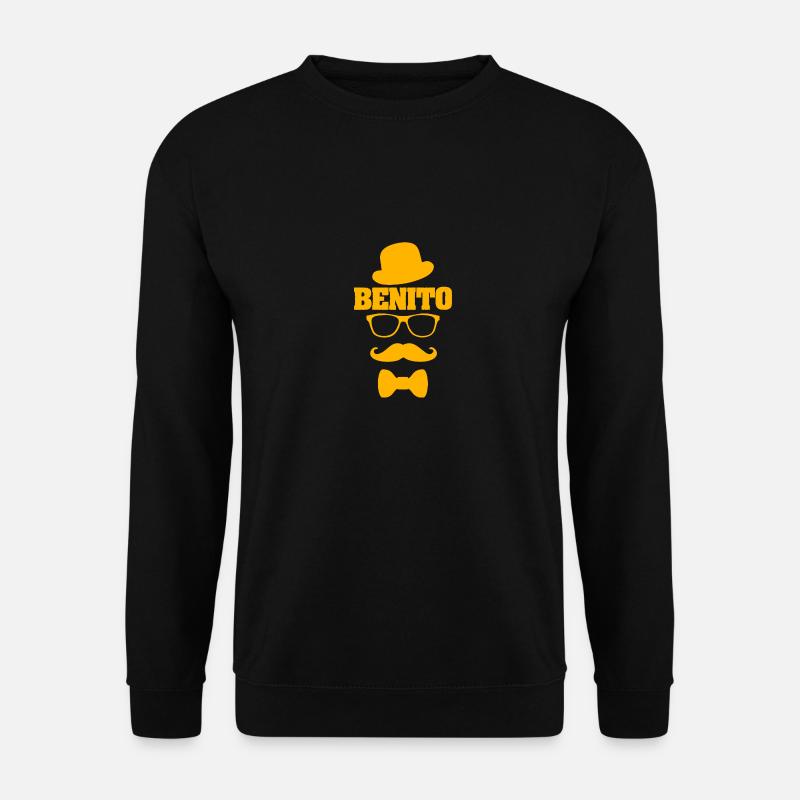 Schnauzer Benito - Unisex Sweatshirt - black