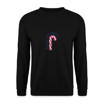 Candy Security Mom Dad Matching Birthday Costume - Unisex Pullover - Schwarz - Vorne - Alina (178cm) & Michal (187cm)