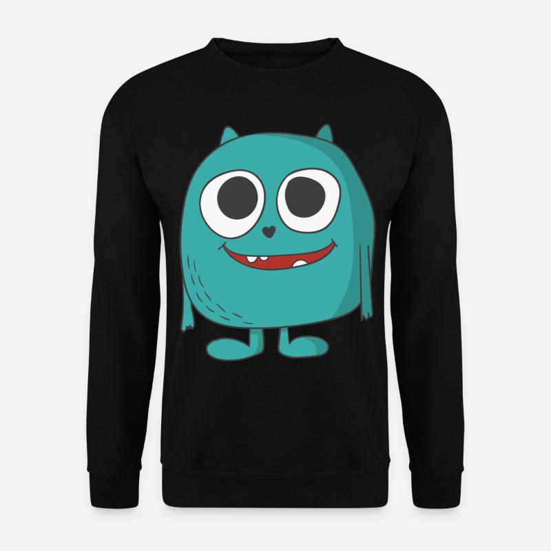 süßes Monster - Unisex Pullover - Schwarz