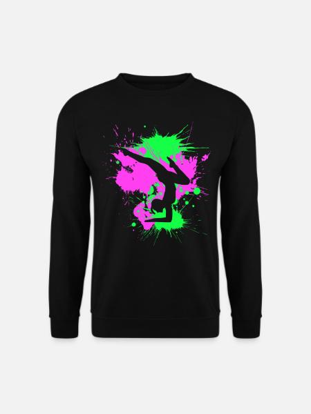 Kunstturnen Bodenturnen Fitness Sport Gymnastic - Unisex Pullover - Schwarz